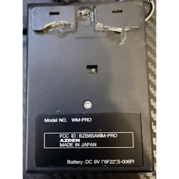 Azden WL/T PRO Wireless Lapel Microphone System FOR PARTS ONLY - Picture 4 of 7